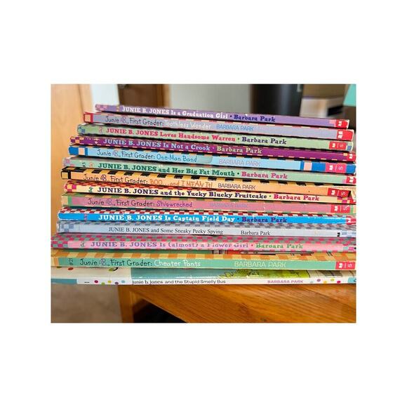 Junie B. Jones Books by Barbara Park + others + book markers - Picture 8 of 8